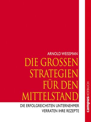cover image of Die großen Strategien für den Mittelstand